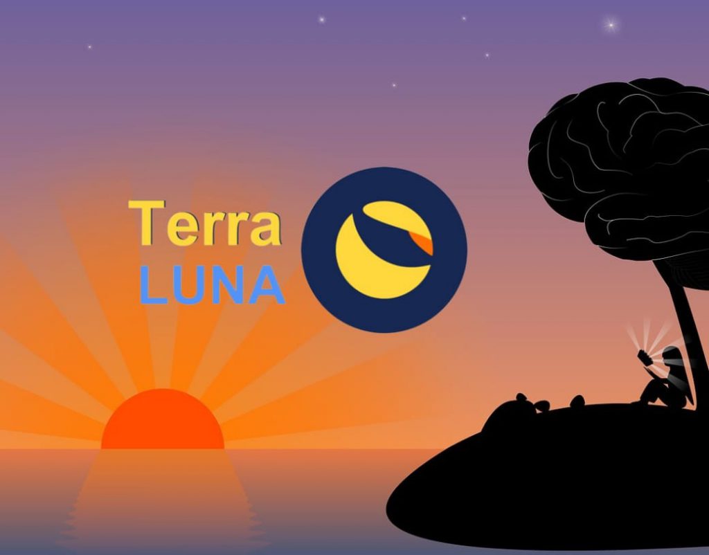An animated Terra Luna Logo 