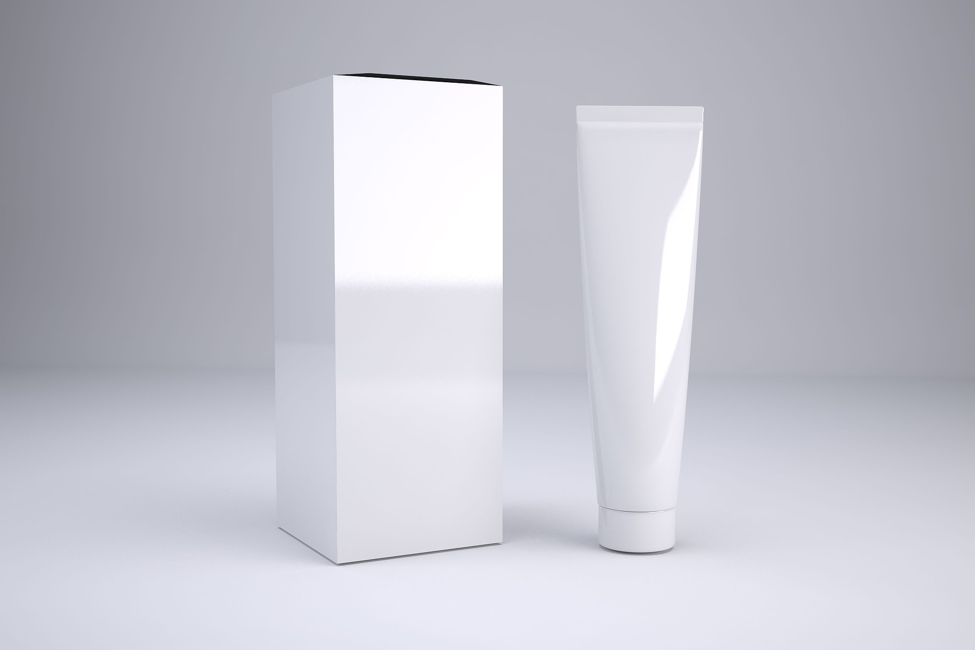 Tube of body lotion
