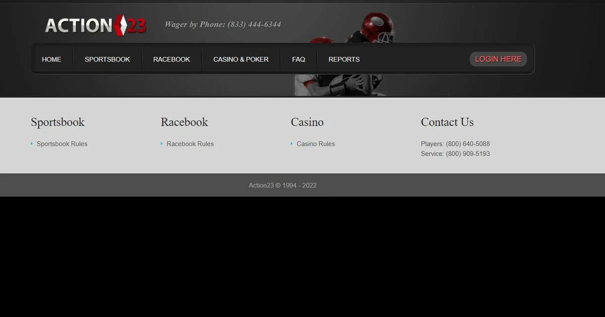 Action23 Top Sports Betting Site For Online Gambling In 2022